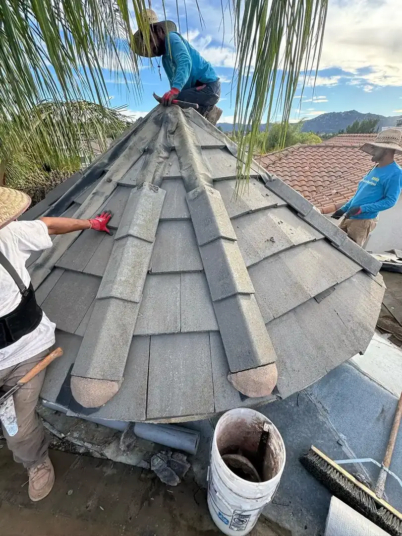 Tile lift and relay with underlayment replacement